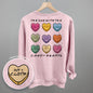 The One With The Candy Hearts (Back Print) Ivy + Cloth