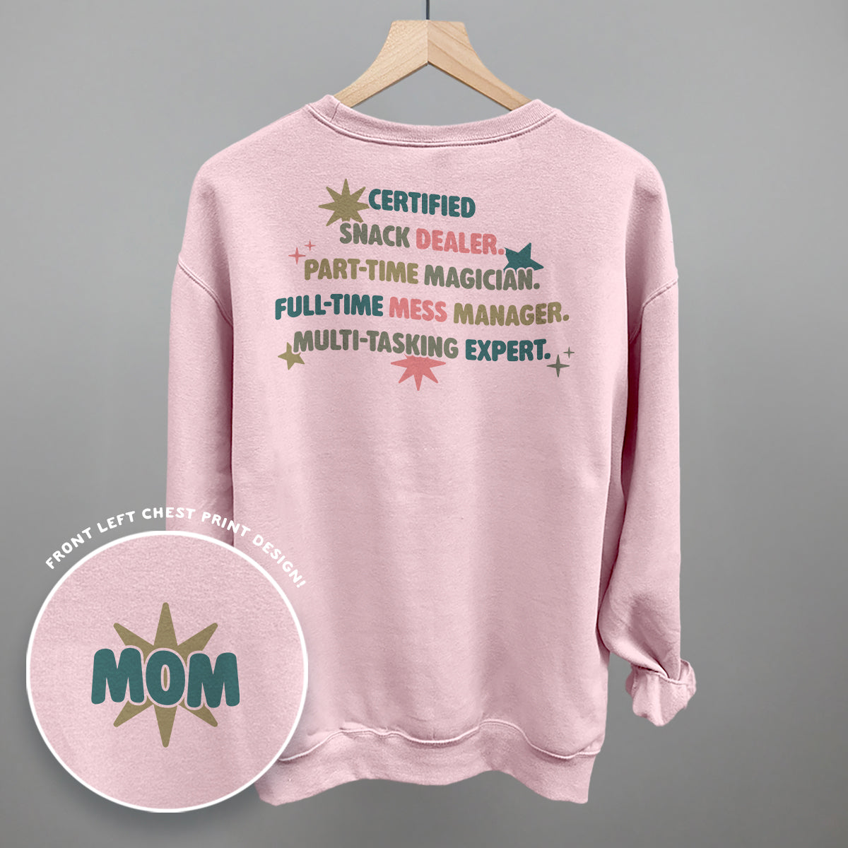 Multitasking Mom (Back Print) Ivy + Cloth