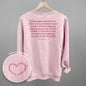 Love Is Patient And Kind (Back Print) Ivy + Cloth