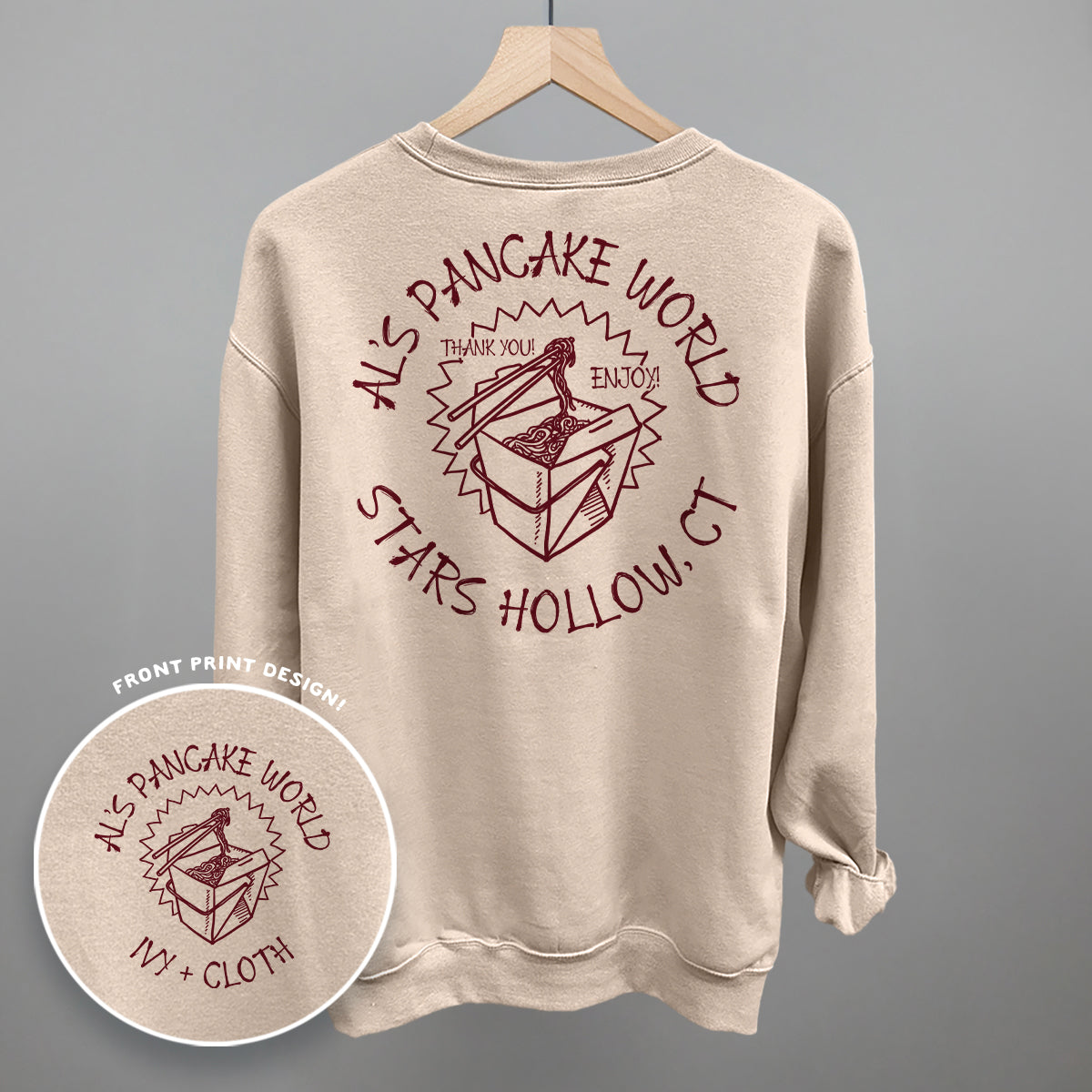Al's Pancake World (Back Print) Ivy + Cloth