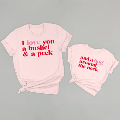 I Love You A Bushel And A Peck And A Hug Around The Neck Ivy + Cloth