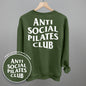 Anti Social Pilates Club (White) (Back Print) Ivy + Cloth
