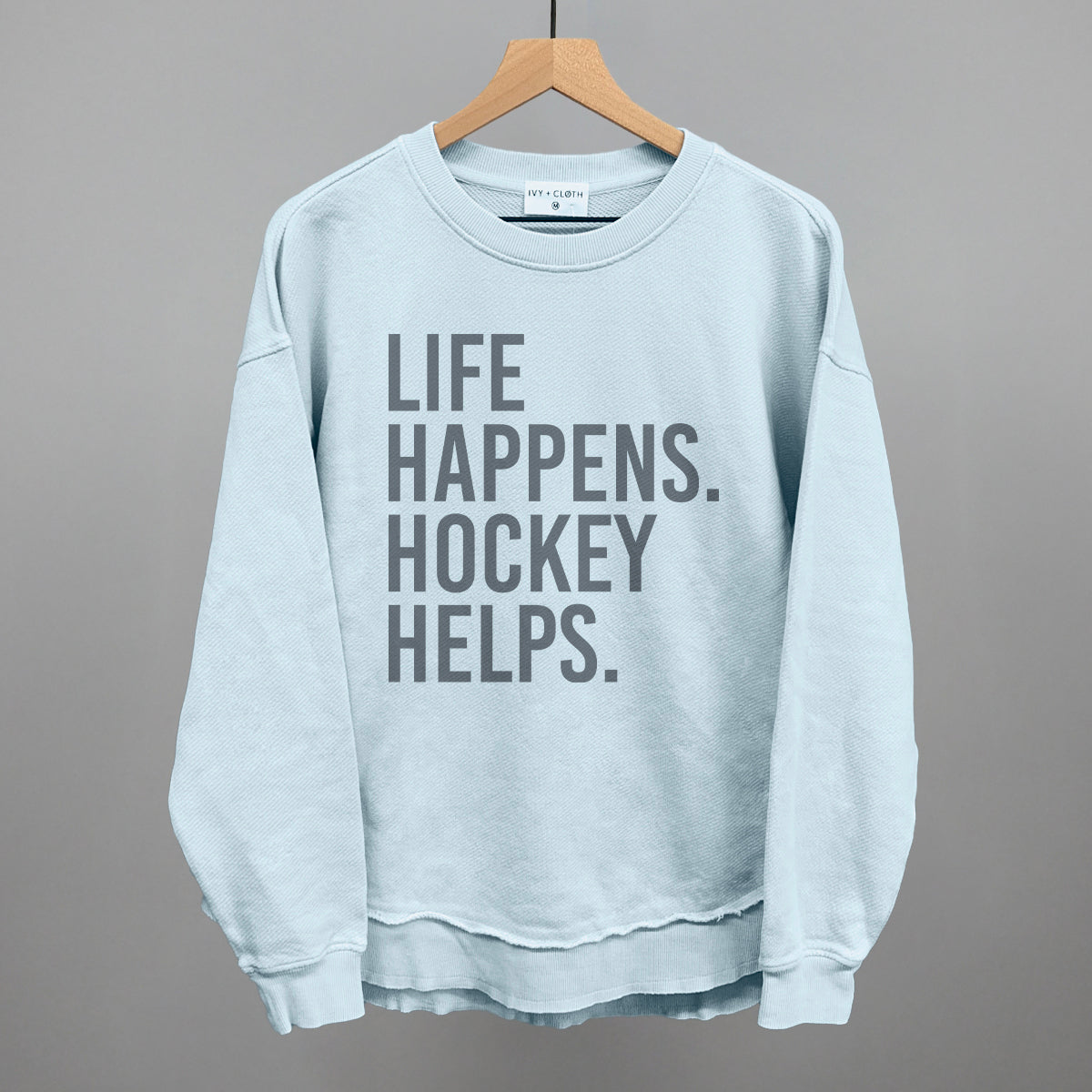 Life Happens Hockey Helps Ivy + Cloth