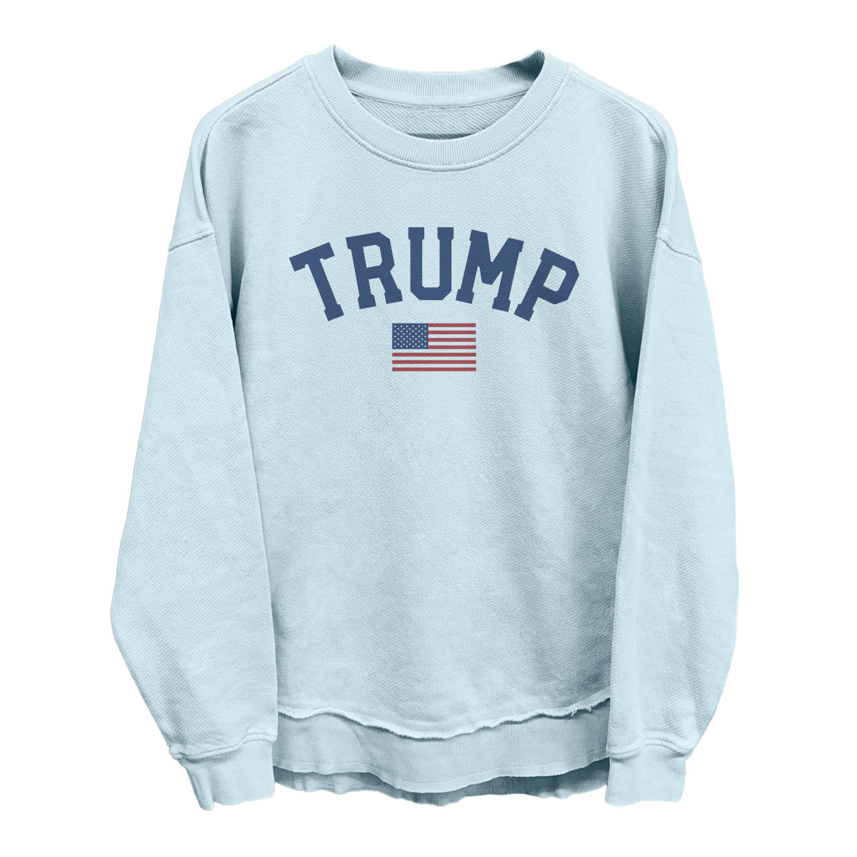Trump American Flag 2024 (Front) Shield Republic