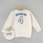 Birthday Boy Varsity #4 (Kids Back Print) Ivy + Cloth