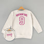 Birthday Girl Varsity #9 (Kids Back Print) Ivy + Cloth