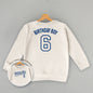 Birthday Boy Varsity #6 (Kids Back Print) Ivy + Cloth