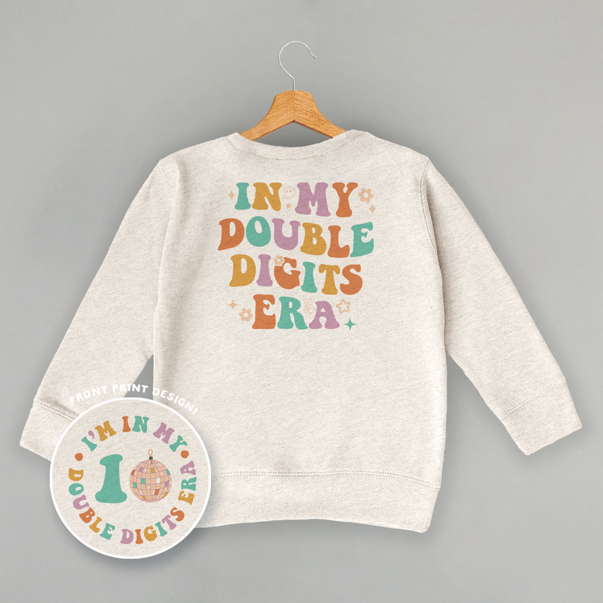 In My Double Digits Era (Kids Back Print) Ivy + Cloth