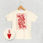 Queen Of Hearts (Kids Back Print) Ivy + Cloth