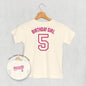 Birthday Girl Varsity #5 (Kids Back Print) Ivy + Cloth