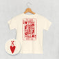 King Of Hearts (Kids Back Print) Ivy + Cloth