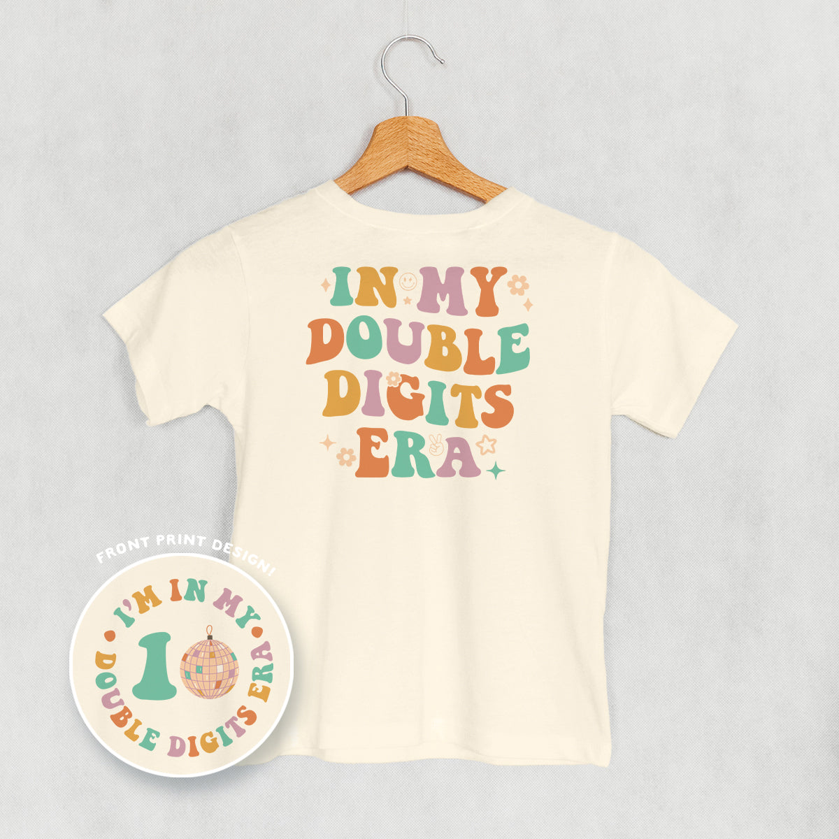 In My Double Digits Era (Kids Back Print) Ivy + Cloth