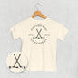 Just A Kid Who Loves Hockey (Kids Back Print) Ivy + Cloth