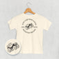 Just A Kid Who Loves Monster Trucks (Kids Back Print) Ivy + Cloth