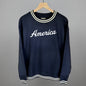 Vintage America (White Ink) Ivy + Cloth