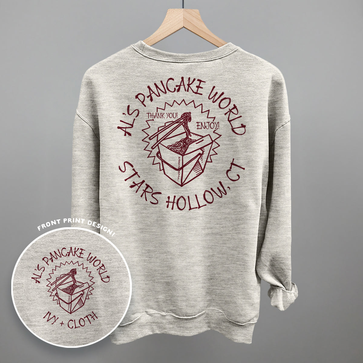 Al's Pancake World (Back Print) Ivy + Cloth