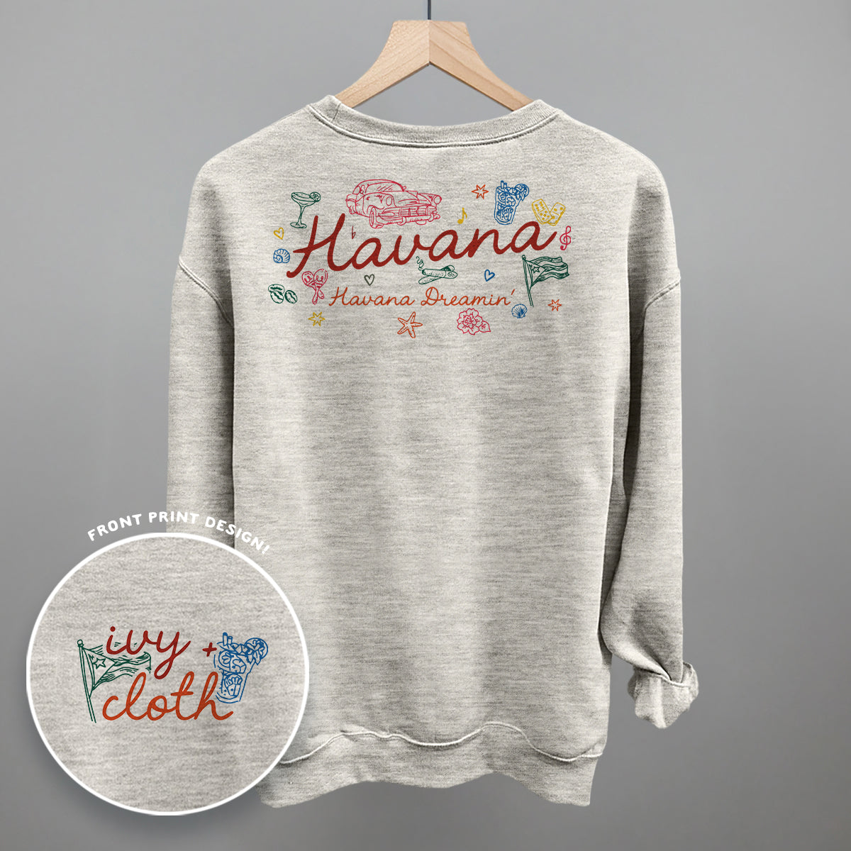 Havana Doodles (Back Print) Ivy + Cloth