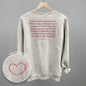 Love Is Patient And Kind (Back Print) Ivy + Cloth