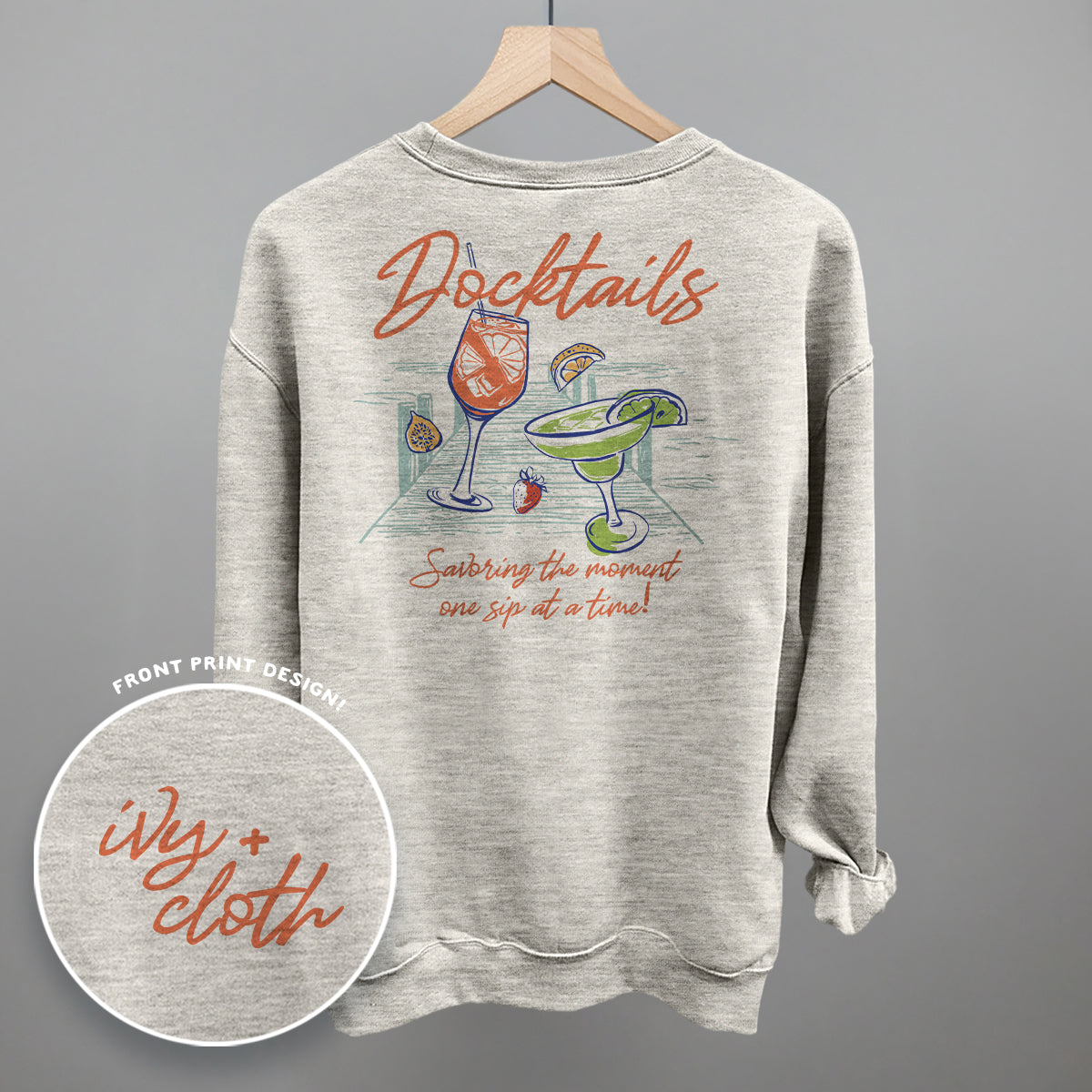 Docktails (Back Print) Ivy + Cloth