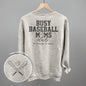 Busy Baseball Moms Club (Back Print) Ivy + Cloth