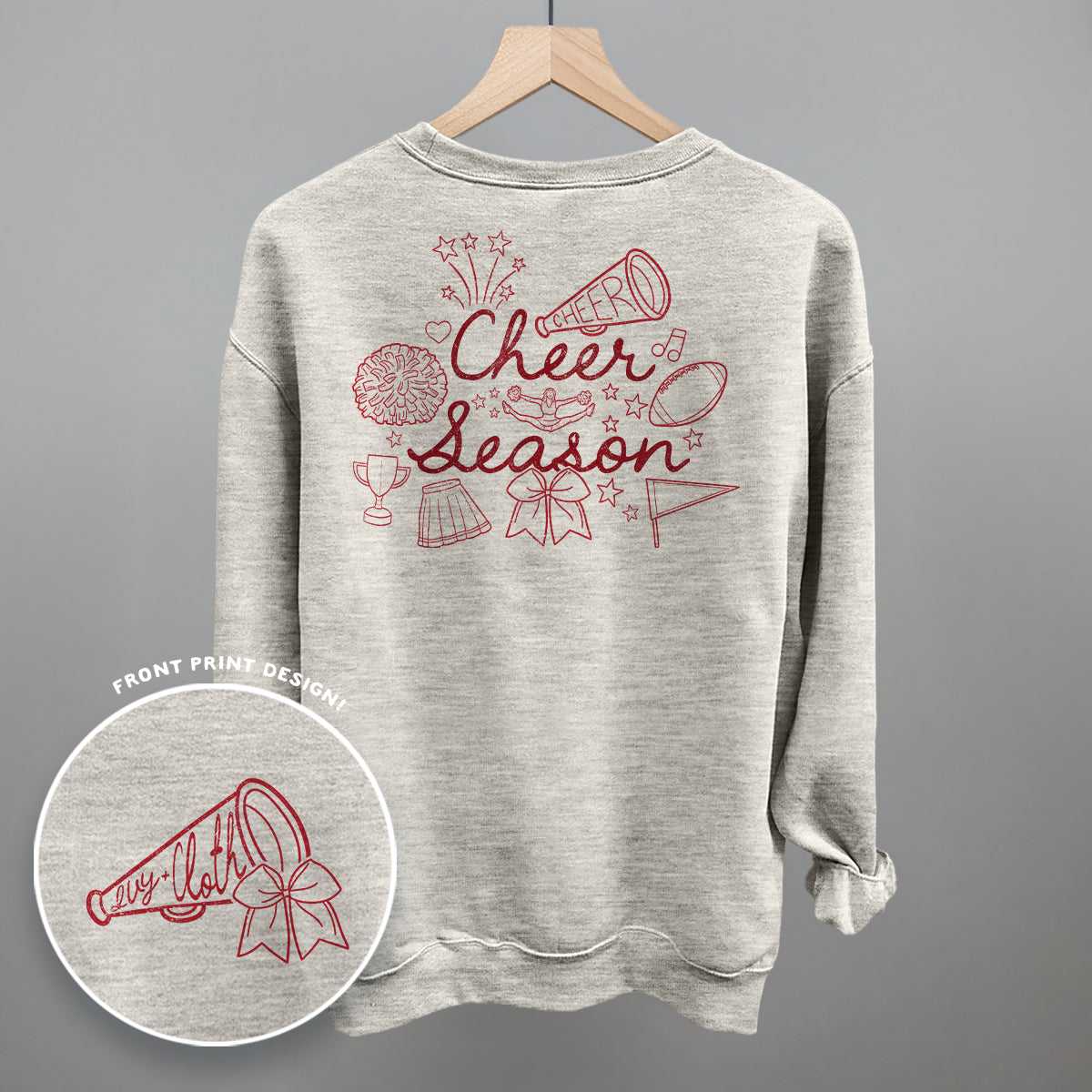 Cheer Season Doodles (Back Print) Ivy + Cloth