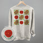 Tomato Grid Doodles (Back Print) Ivy + Cloth