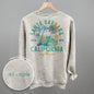 Santa Barbara, CA Surf The Sun (Back Print) Ivy + Cloth