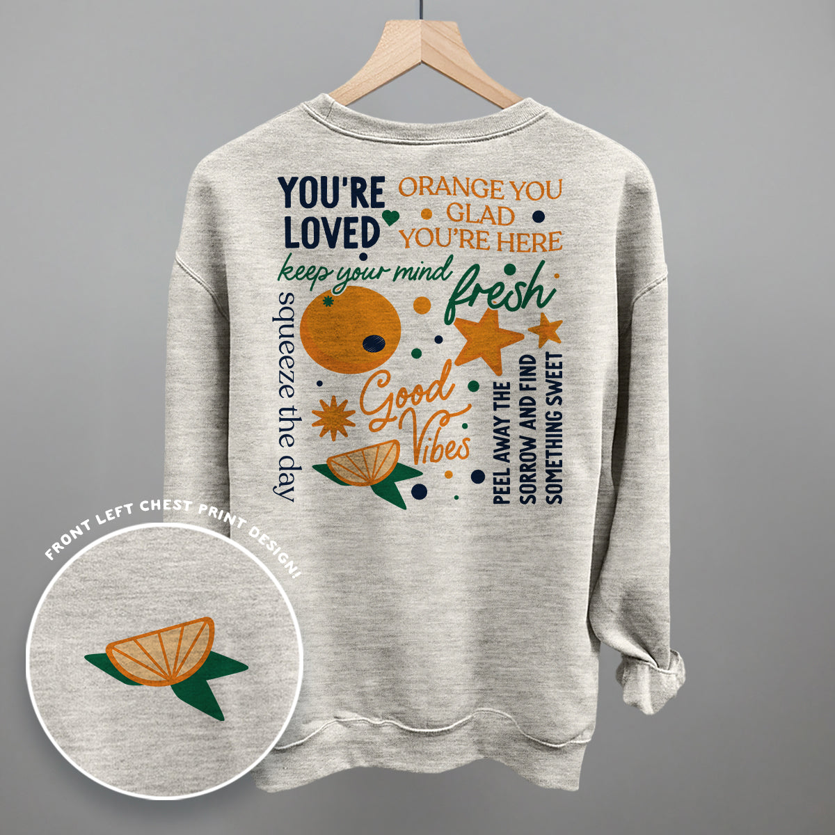 Keep Your Mind Fresh (Back Print) Ivy + Cloth