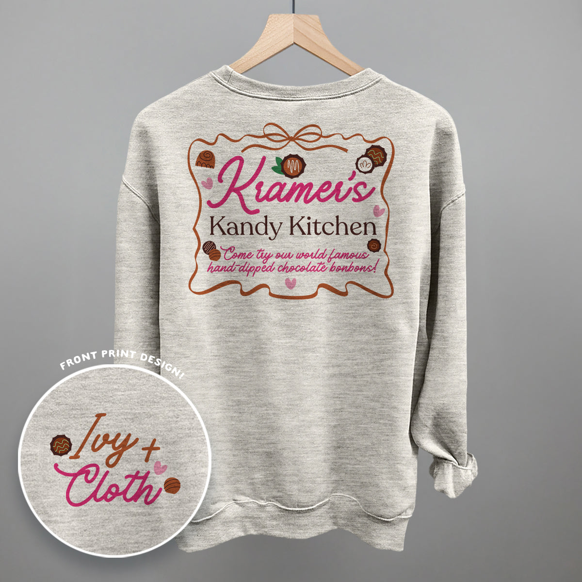 Kramer's Kandy Kitchen (Back Print) Ivy + Cloth