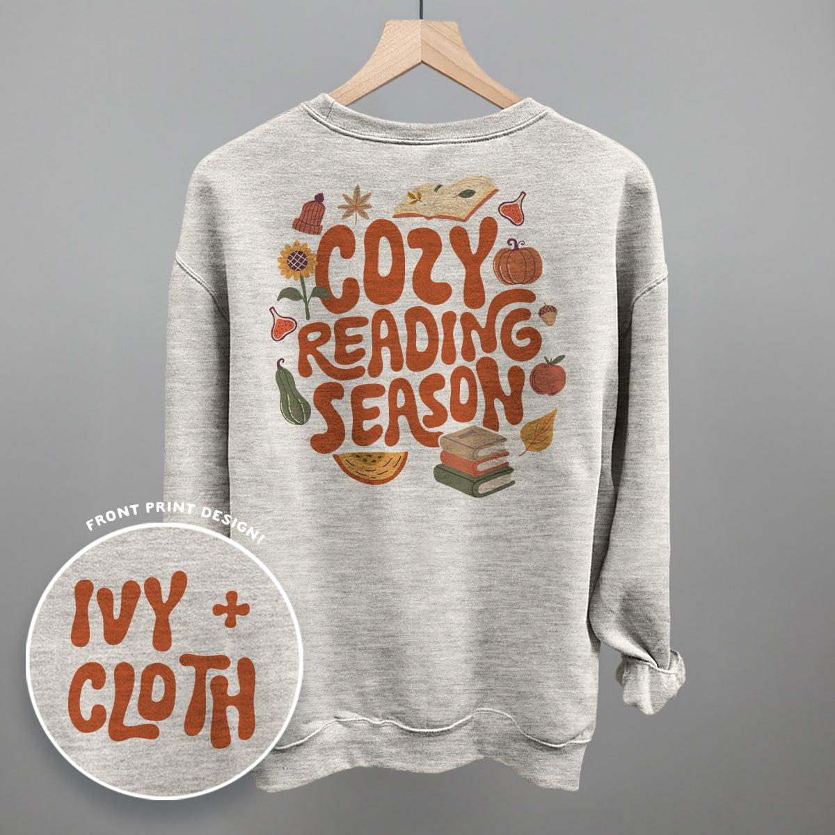 Cozy Reading Season (Back Print) Ivy + Cloth