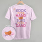 Book In My Hand, Toes In The Sand (Back Print) Ivy + Cloth