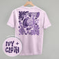 Floral Game Day Purple (Back Print) Ivy + Cloth