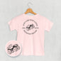 Just A Kid Who Loves Monster Trucks (Kids Back Print) Ivy + Cloth