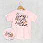 Bunny Kisses + Easter Wishes (Kids Back Print) Ivy + Cloth