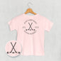 Just A Kid Who Loves Hockey (Kids Back Print) Ivy + Cloth