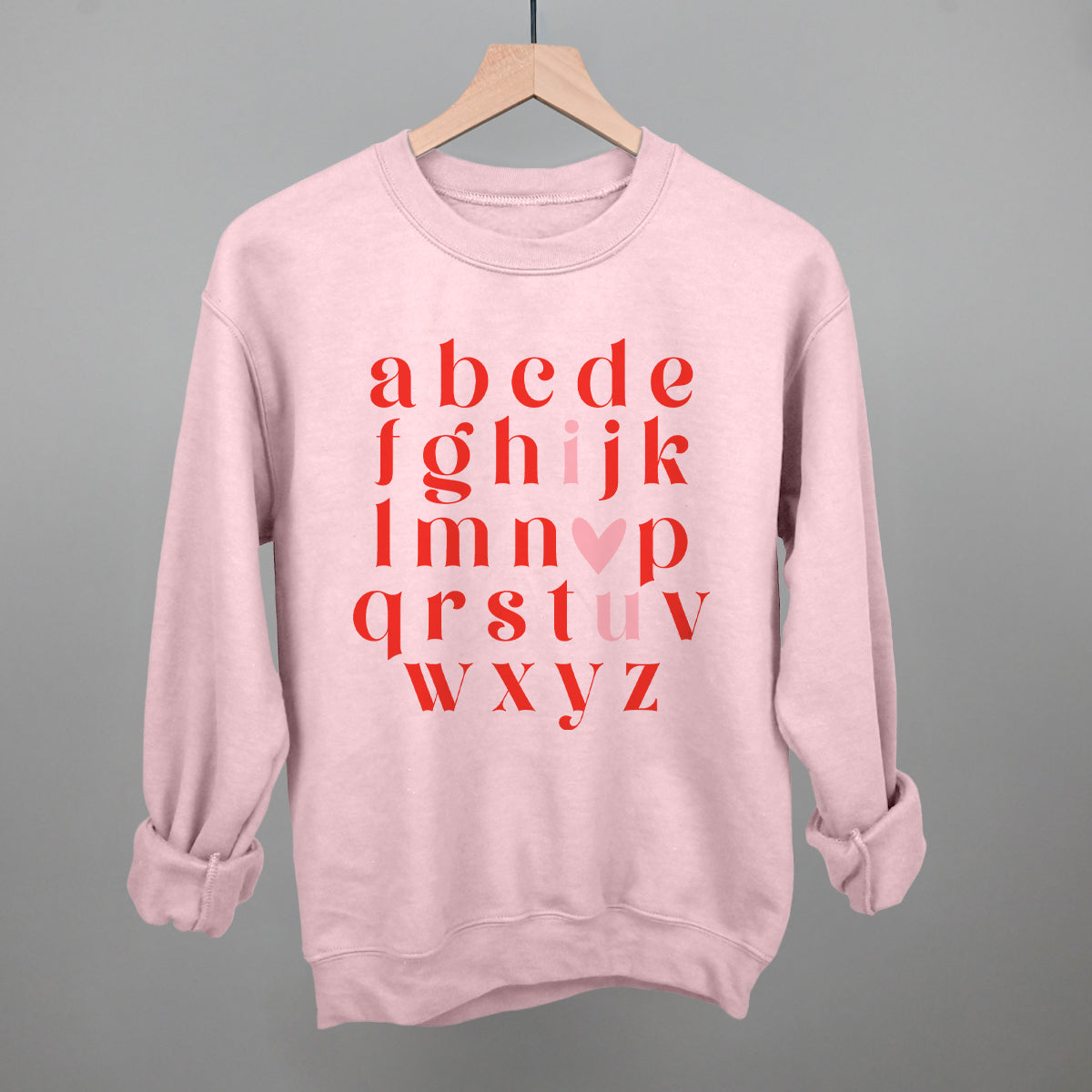 I Heart U Alphabet Ivy + Cloth