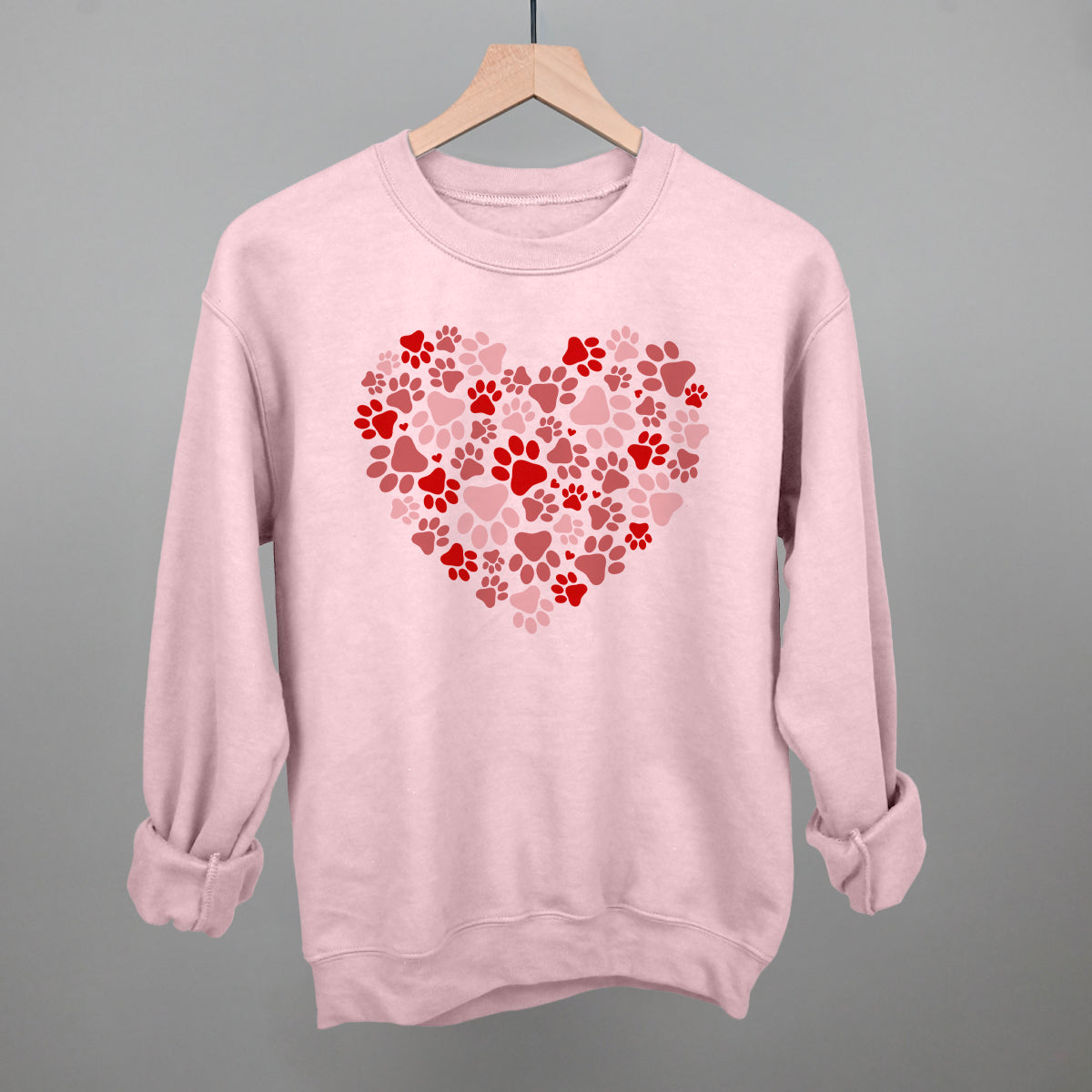 Paw Print Heart Ivy + Cloth