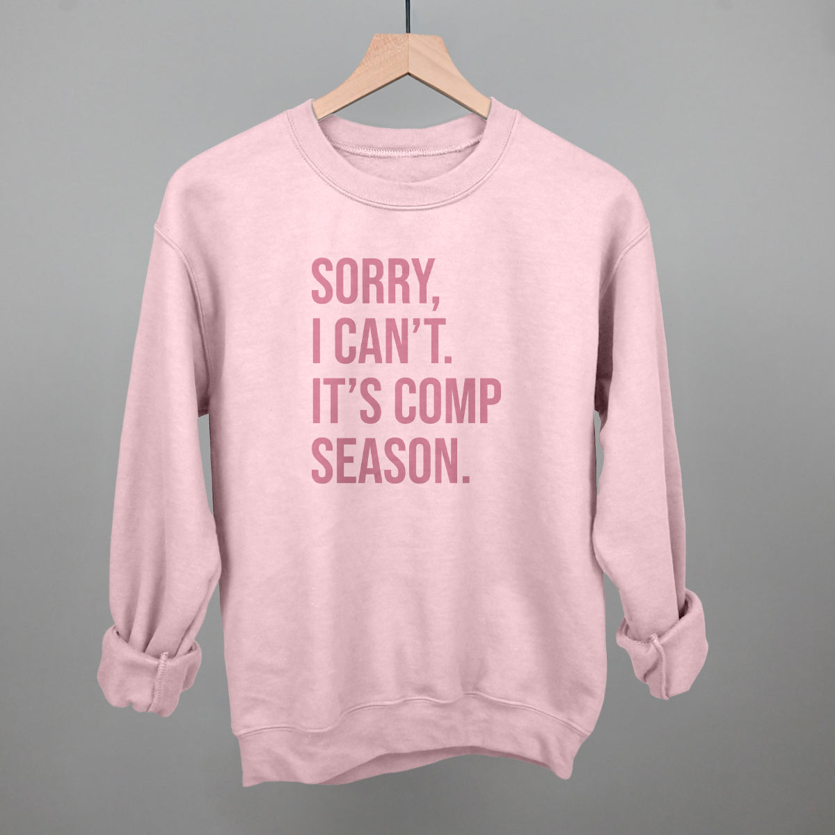 Sorry, I Can't. It's Comp Season. Ivy + Cloth
