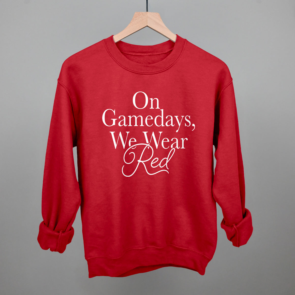 On Gamedays, We Wear Red Ivy + Cloth