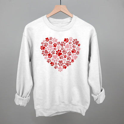 Paw Print Heart Ivy + Cloth
