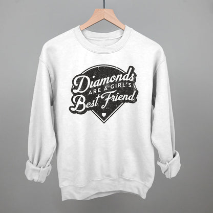 Diamonds Are A Girl's Best Friend (Vintage Script) Ivy + Cloth