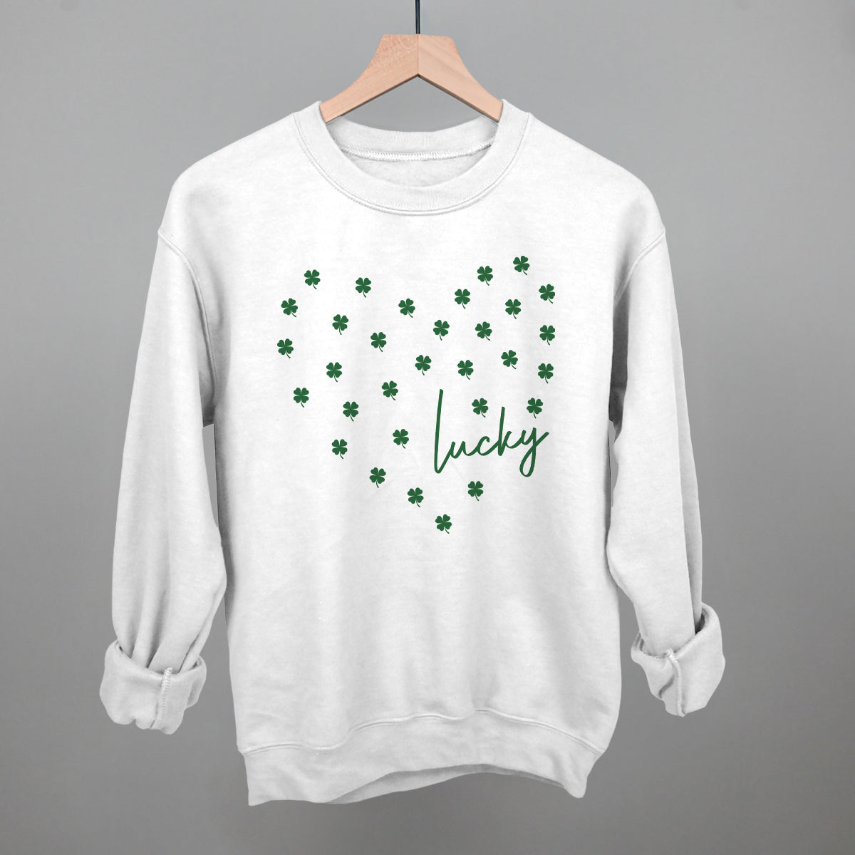 Lucky (Heart Shamrocks) Ivy + Cloth