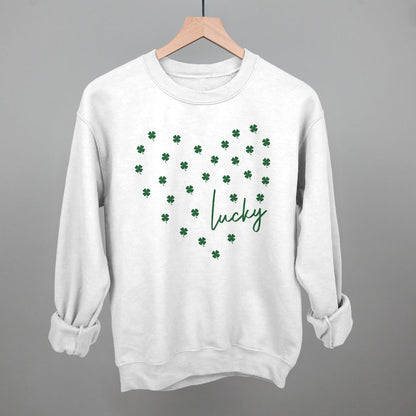 Lucky (Heart Shamrocks) Ivy + Cloth