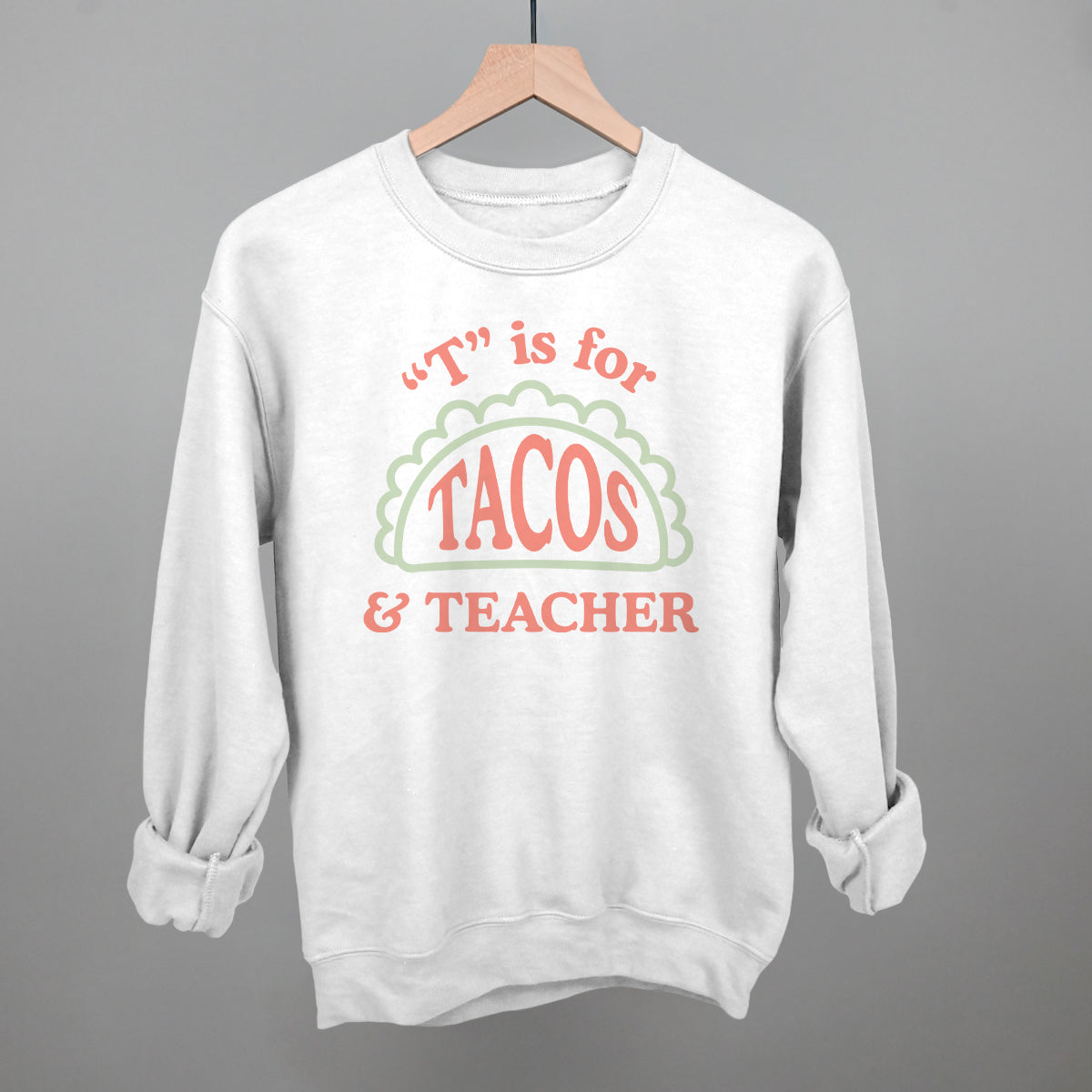 T is for Tacos and Teacher (Red and Green) Ivy + Cloth