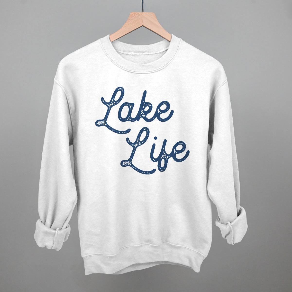 Lake Life (Distressed Script) Ivy + Cloth