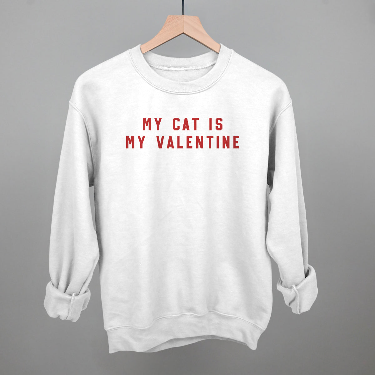 My Cat Is My Valentine Ivy + Cloth