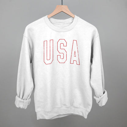 USA Collegiate Distressed Ivy + Cloth