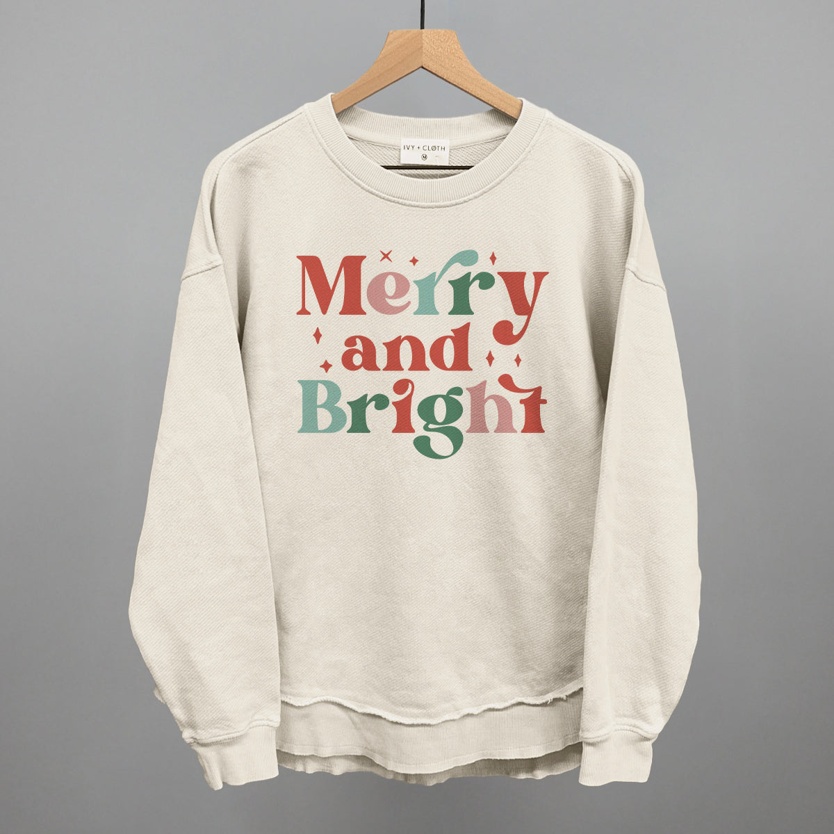 Merry and Bright Colorful Ivy + Cloth