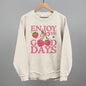 Enjoy The Good Days Strawberries Ivy + Cloth