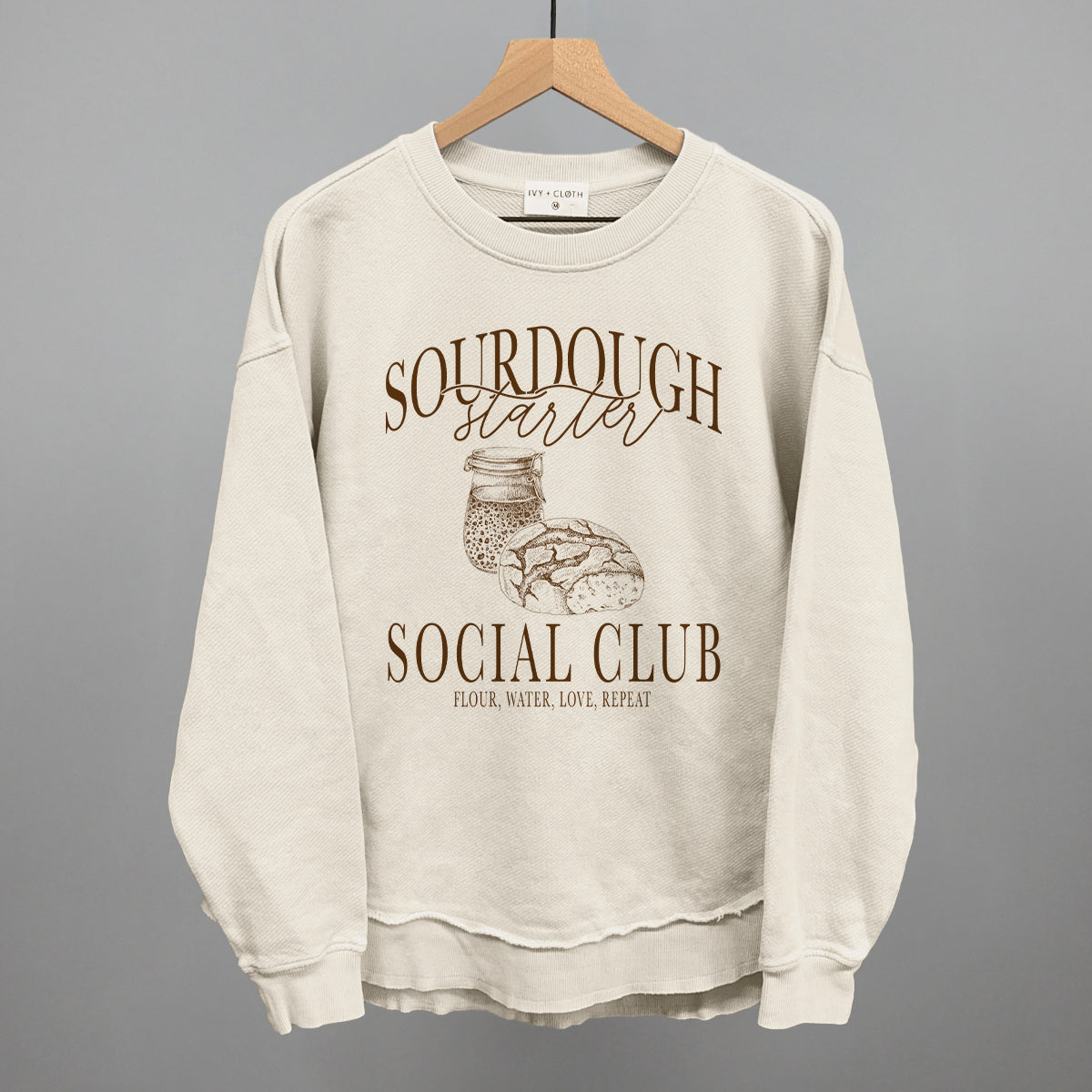 Sourdough Starter Social Club Ivy + Cloth